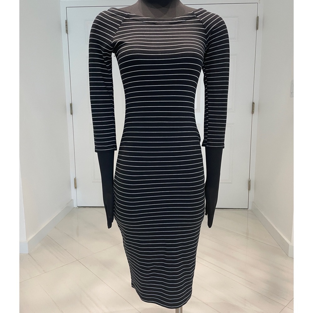 Zara Trafaluc SS 2017 Striped Dress - US Size Medium